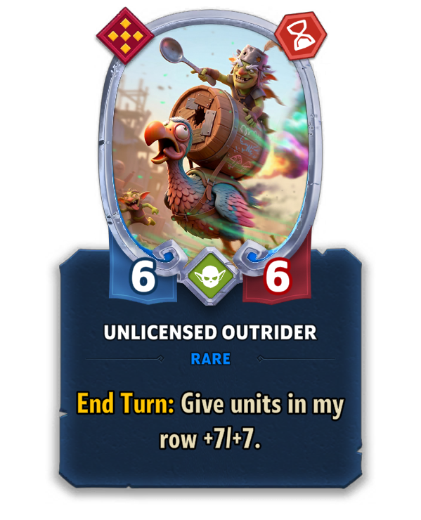 Unlicensed Outrider