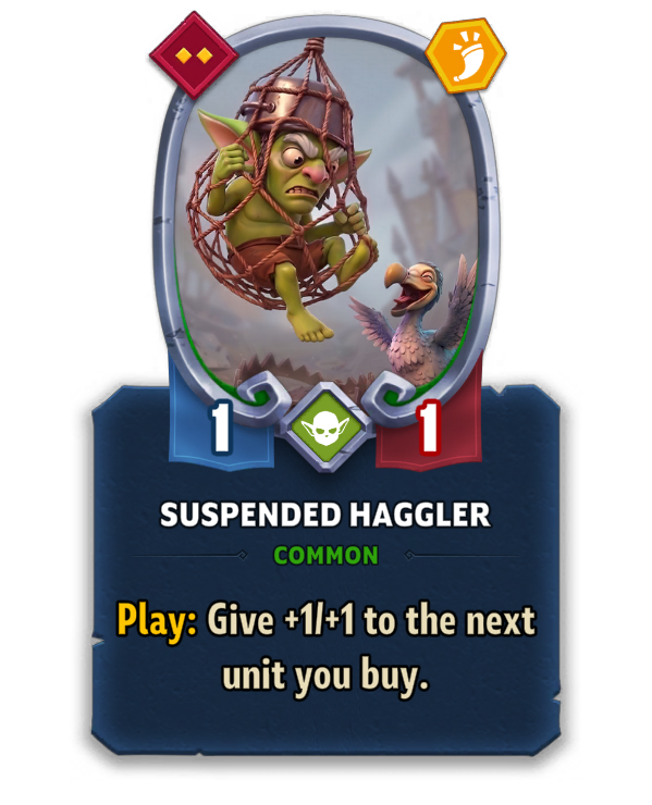 Suspended Haggler